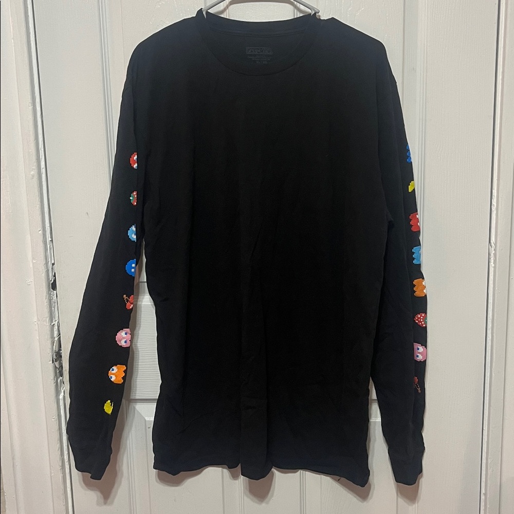 Pac-Man Black Long Sleeve